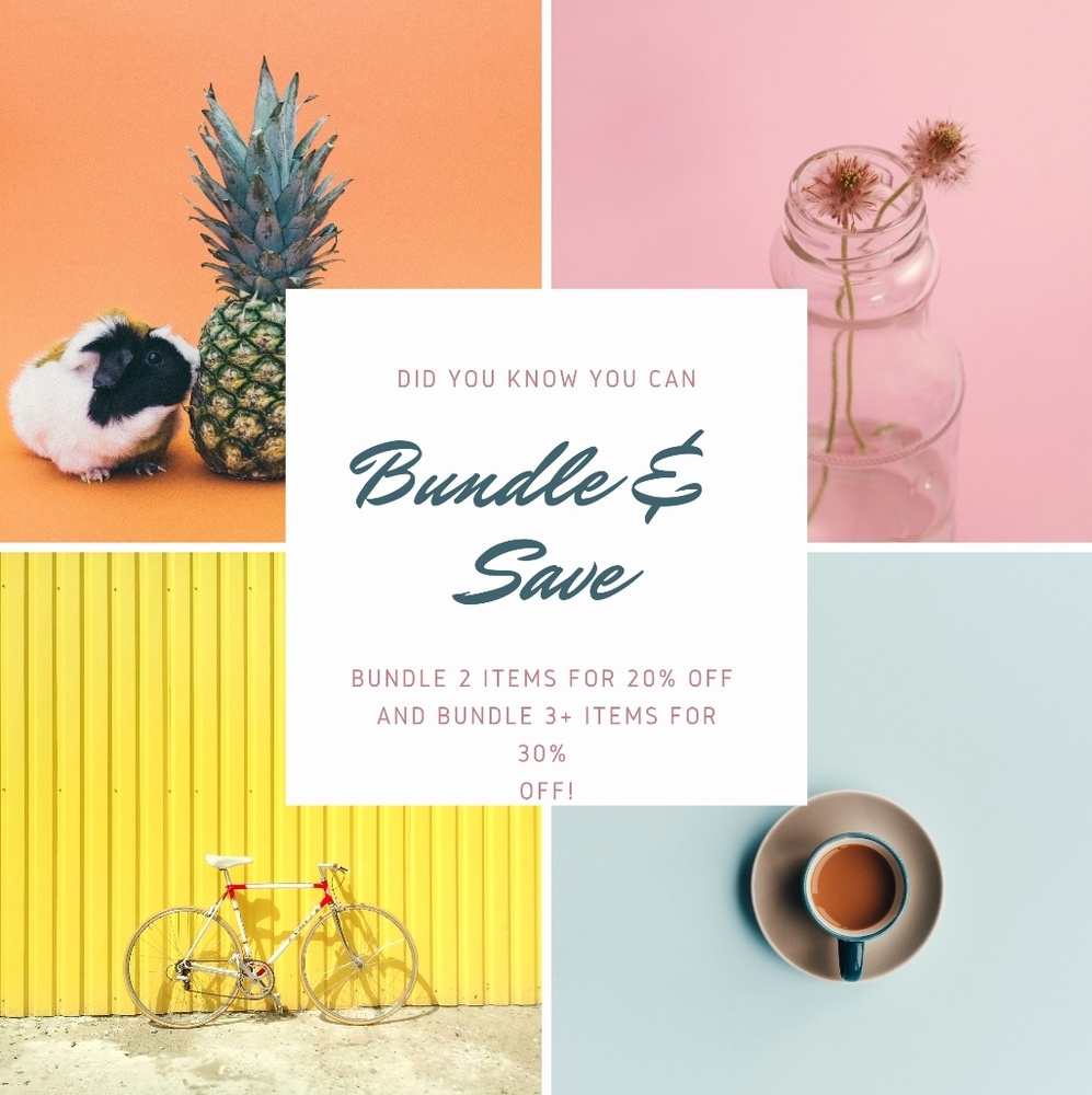 ‼️BUNDLE DISCOUNTS